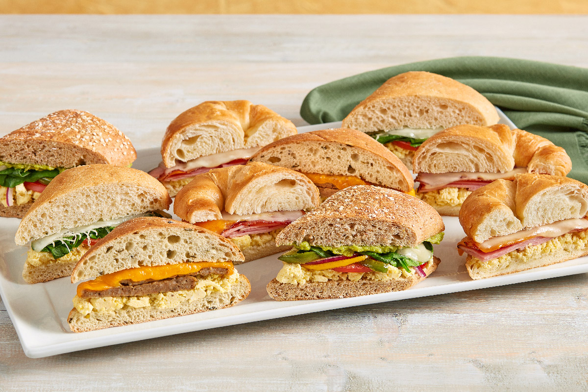 Signature Breakfast Sandwich Tray